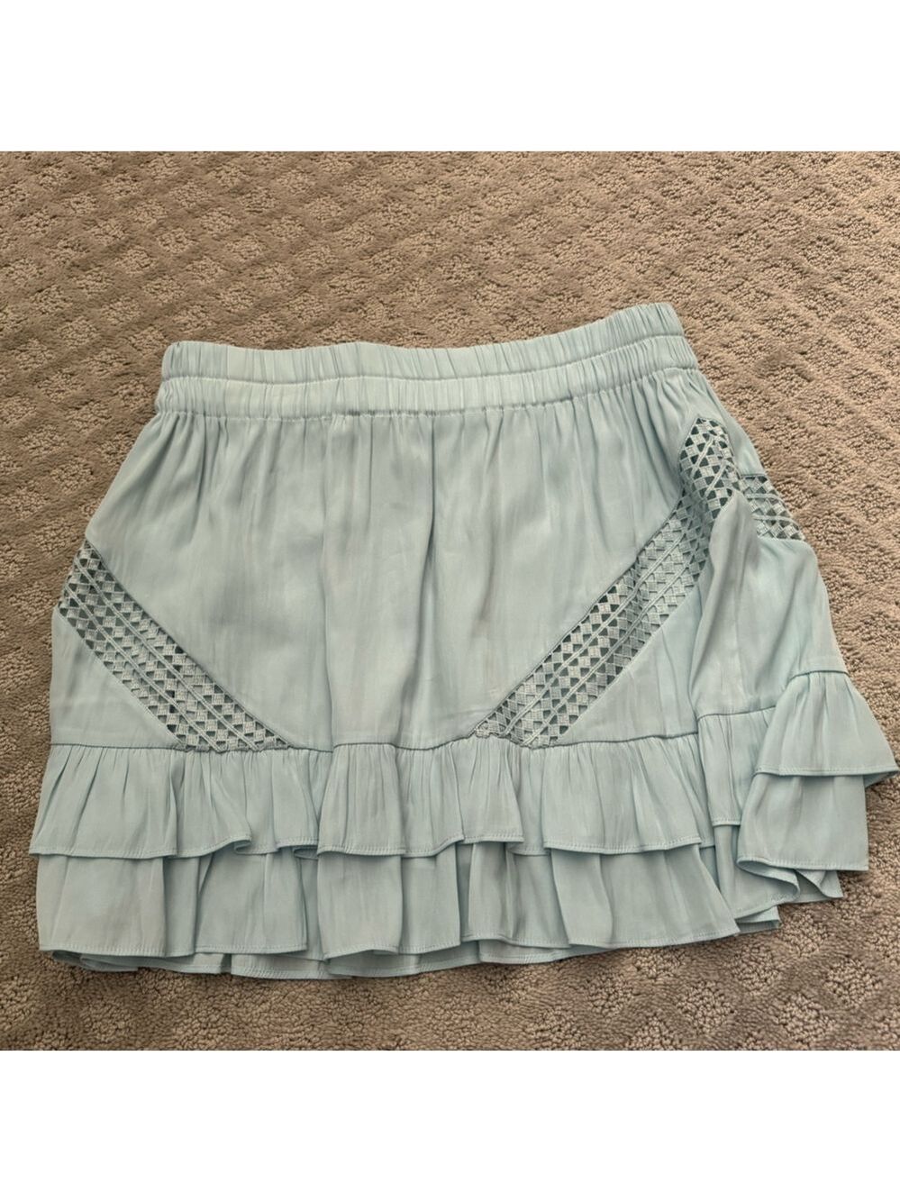 Ramy Brook Linus Cutout Layered Mini Skirt - Picture 3 of 5
